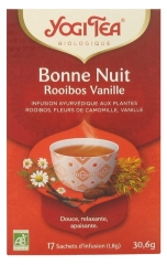 Yogi Tea Bedtime Rooibos Vanilla Organic 17 Sachets