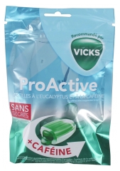Vicks Pro Active Pastilles Eucalyptus Caféine 72 g