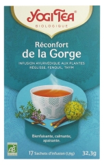 Yogi Tea Réconfort de la Gorge Bio 17 Sachets