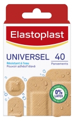 Elastoplast Universal Plaster 40 Plasters 4 Sizes