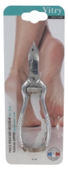 Vitry Pinza de Pedicura Acero Inoxidable Podadora 14 cm