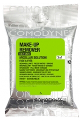 Comodynes Make-Up Remover 3in1 Combination & Oily Skin 20 Wipes