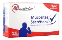 Audistimpharma Mucodistim Mucosites Secretions 60 Tablets