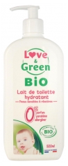 Love &amp; Green Lait de Toilette Hydratant Bio 500 ml