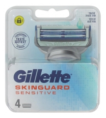 Gillette Skinguard Recambio de 4 Cuchillas