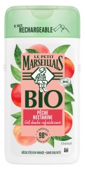 Le Petit Marseillais Odświeżający żel pod Prysznic Brzoskwinia Nektarynka Organic 250 ml