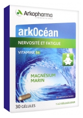 Arkopharma ArkOcéan Nervosité et Fatigue Magnésium Marin 30 Gélules