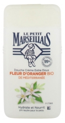 Le Petit Marseillais Douche Crème Extra Doux Fleur d'Oranger Bio de Méditerranée 250 ml