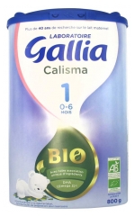 Gallia Calisma 1er Âge 0-6 Mois Bio 800 g (à consommer de préférence avant fin 05/2021)