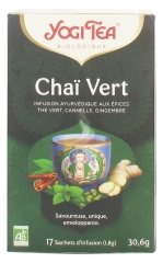 Yogi Tea Organiczna Zielona Herbata 17 Saszetek