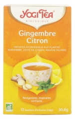 Yogi Tea Ginger Lemon Organic 17 Sachets