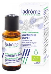 Ladr&ocirc;me &Oacute;leo Essencial Lavandim Super (Lavandula x intermedia super) Bio 30 ml