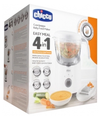Chicco Easy Meal 4en1 Robot de Cocina al Vapor Mezclador