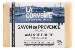 La Corvette Savon de Provence Amande Douce 100 g