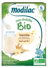 Modilac My Organic Cereals From 6 Months Vanilla 250 g