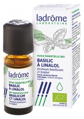 Ladrôme Huile Essentielle Basilic à Linalol (Ocimum basilicum ct linalol) Bio 10 ml