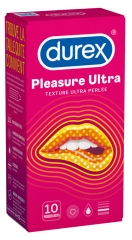 Durex Pleasure Ultra Texture Ultra Perlée 10 Préservatifs