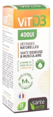 Santé Verte Vitamin D3 400UI 15 ml
