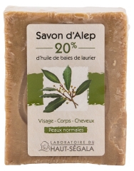 Laboratoire du Haut-Ségala Aleppo Soap 20% Laurel Berries 200g