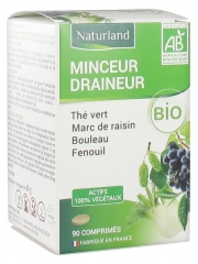 Naturland Complexe Minceur Draineur Bio 90 Comprimés