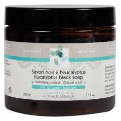 Laboratoire du Haut-Ségala Savon Noir à l'Eucalyptus 200 g