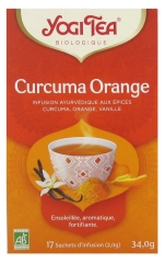 Yogi Tea Organic Turmeric Orange 17 Sachets