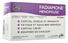 Laboratoire Novomedis Fadiamone Ménopause 60 Comprimés + 30 Capsules Molles