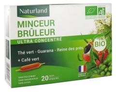 Naturland Minceur Bio Spalovač 20 Pij&iacute;c&iacute;ch Ampulek po 10 ml