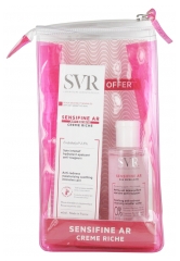 SVR Sensifine AR Crème Riche Soin Intensif Hydratant Apaisant Anti-Rougeurs 40 ml + Eau Micellaire 75 ml Offerte