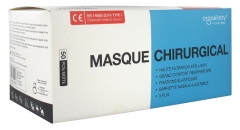 Orgakiddy Masque Chirurgical Facial Médical Haute Filtration EFB 95% 50 Masques