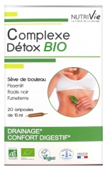 Nutrivie Bioloģisks Detoksikācijas Komplekss 20 Ampulas