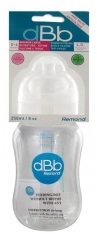 dBb Remond Biberon LO Large Ouverture Tétine Silicone à 4 Trous 250 ml 0-4 Mois