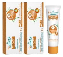 Puressentiel Joints & Muscles Gel with 14 Essential Oils 2 x 60ml