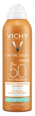 Vichy Capital Soleil Unsichtbarer Feuchtigkeitsspendender Nebel SPF50 200 ml
