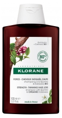 Klorane Force - Cheveux Fatigués &amp; Chute Shampoing à la Quinine et Edelweiss Bio 100 ml