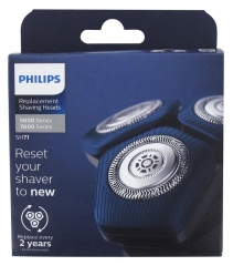 Cabezales de Afeitado SH71/50 de las Series 5000 y 7000 de Philips