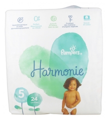 Pampers Harmonie 24 Couches Taille 5 (11+ kg)