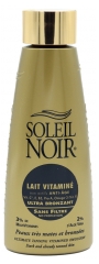 Soleil Noir Lait Vitaminé Ultra Bronzant Sans Filtre 150 ml