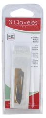 3 Claveles Kaareva Skalpelliter&auml;