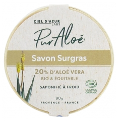 Savon Aloé Vera 20% Surgras Bio 90 g