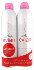 Evian Brumisateur Visage Lot de 2 x 300 ml