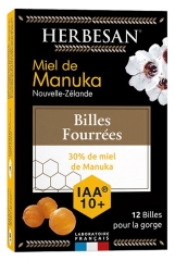 Herbesan Manuka Honey Filled Balls IAA 10+ 12 Balls