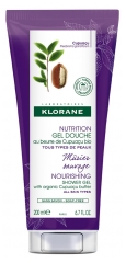 Klorane Nutrition Shower Gel with Organic Cupuaçu Butter Wild Blackberry Bush 200ml
