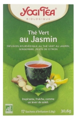 Yogi Tea Organiczna Zielona Herbata Jaśminowa 17 Saszetek