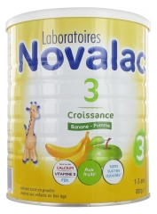 Novalac 3 Croissance Banane - Pomme 800 g