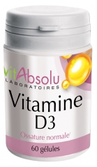VitAbsolu Vitamin D3 60 Capsules