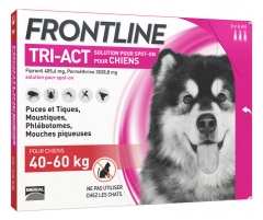 Frontline TRI-ACT Dogs 40-60kg 3 Pipettes