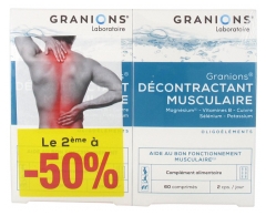 Granions Décontractant Musculaire Lot de 2 x 60 Comprimés