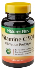Natures Plus Vitamine C 500 Libération Prolongée 60 Comprimés Sécables