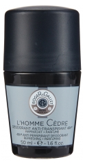 Roger & Gallet L'Homme Deodorante Antitraspirante al Legno di Cedro 48H 50 ml